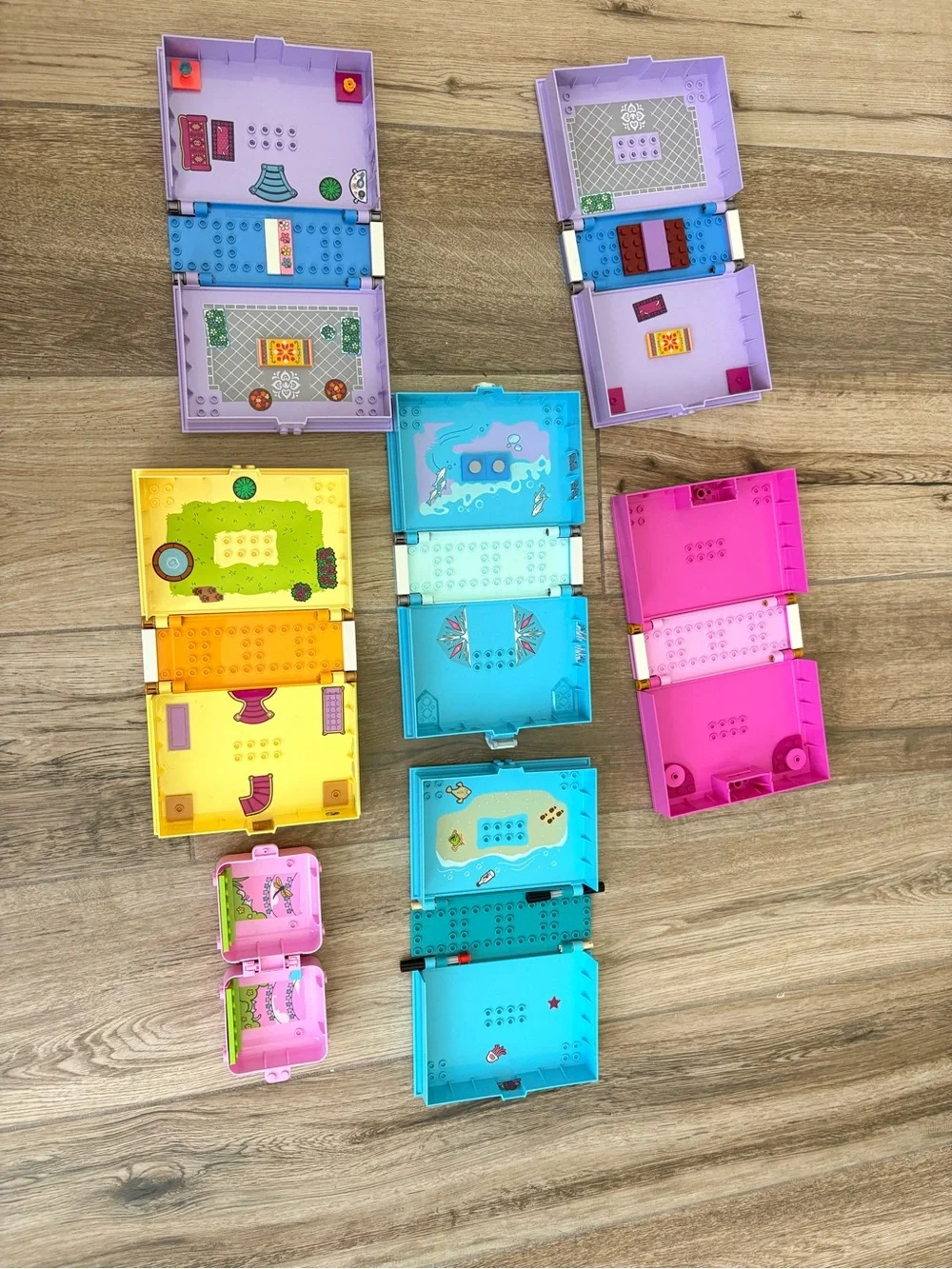 LEGO Princess Storybooks & Lego Friends  - containers only